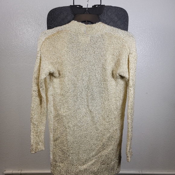 Ruby Moon Women's Cream Knit Open Cardigan Size XS - Picture 2 of 4